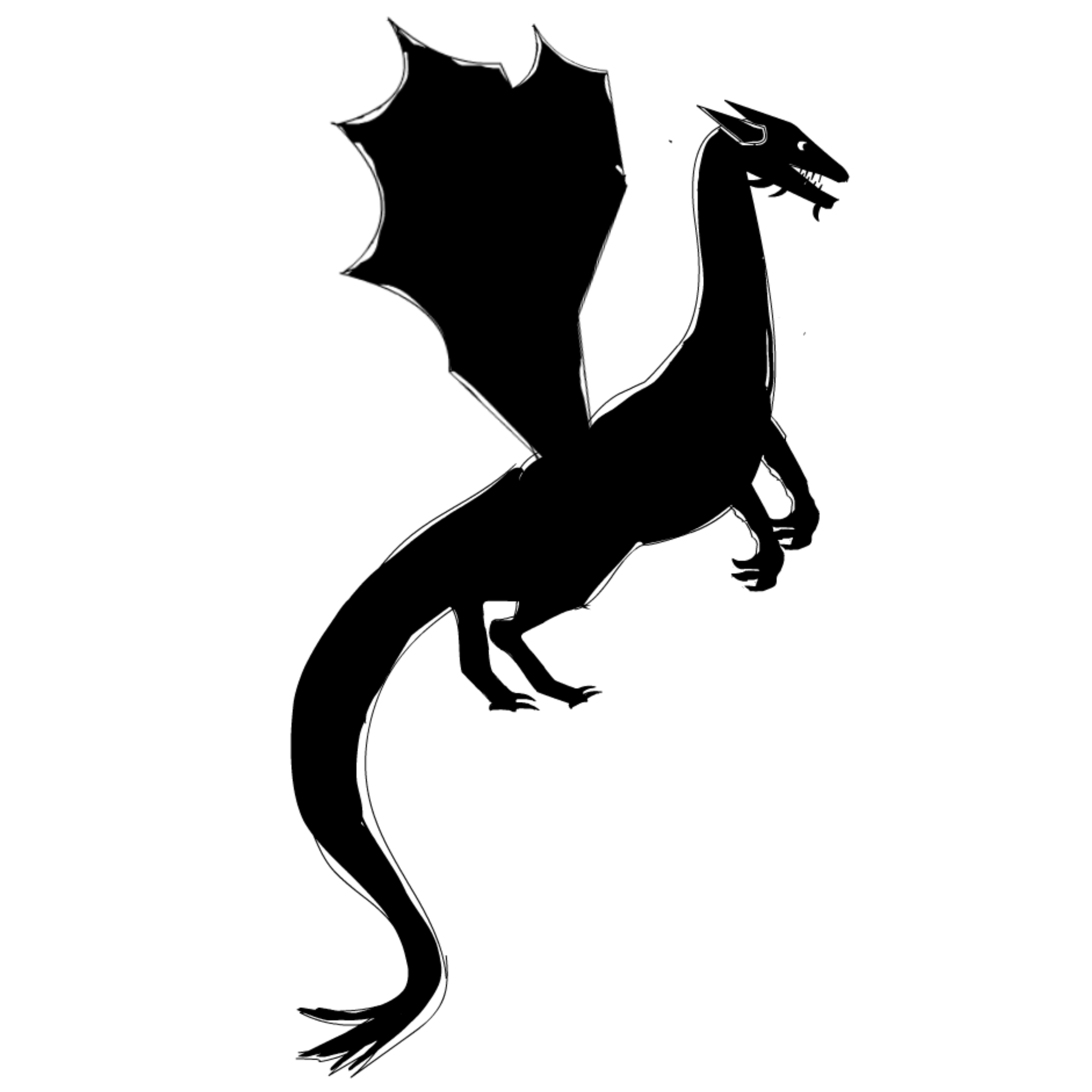 The Dragon, a flying reptilian animal.